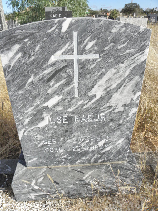 KADUR Ilse 1913-1986