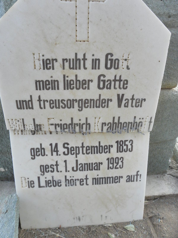 KRABBENHOFT Wilhelm Friedrich 1853-1923