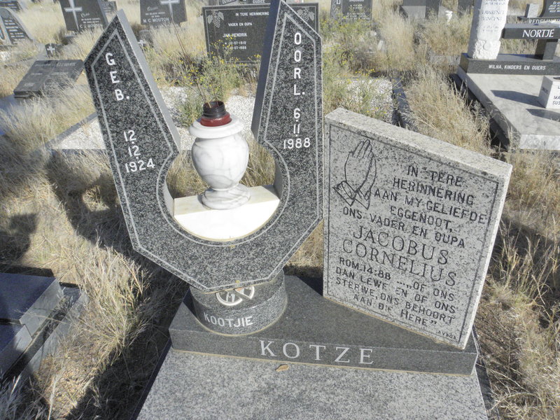 KOTZE Jacobus Cornelius 1924-1988