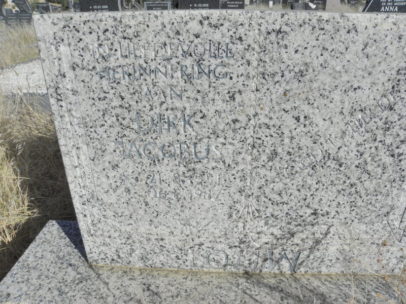 LOUW Dirk Jacobus 1951-1987
