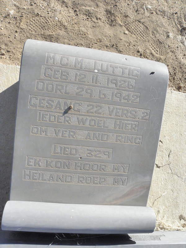 LUTTIG M.C.M. 1926-1942