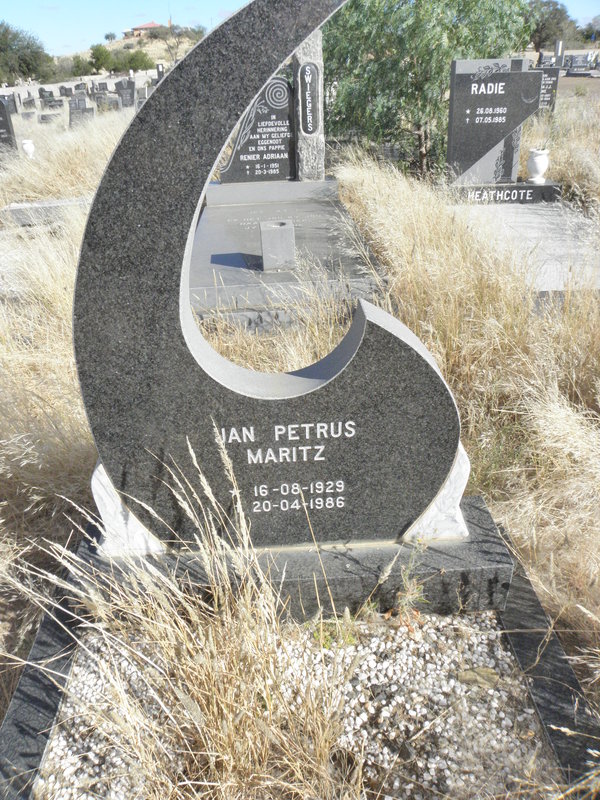 MARITZ Jan Petrus 1929-1986