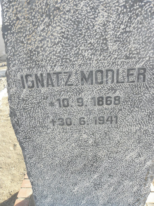 MODLER Ignatz 1868-1941