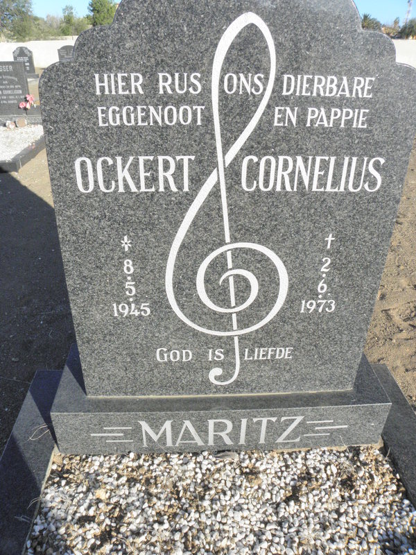 MARITZ Ockert Cornelius 1945-1973