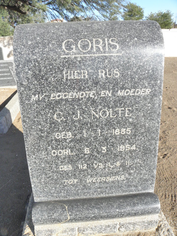 NOLTE C.J. 1885-1954