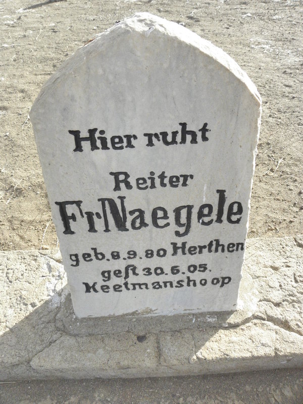 NAEGELE Fr. 1880-1905