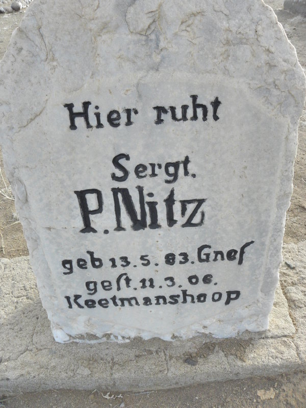 NITZ P. 1883-1906