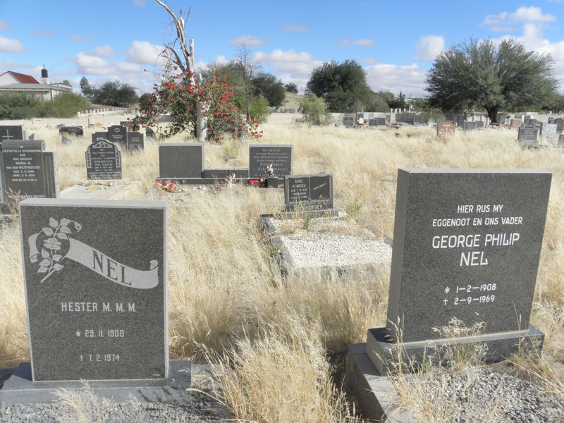 NEL George Phillip 1908-1969 &amp; Hester M.M.M. 1908-1974