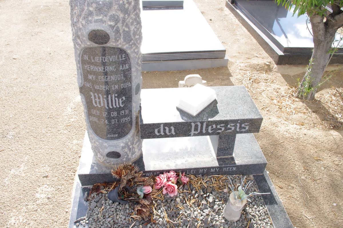 PLESSIS Willie, du 1931-1995