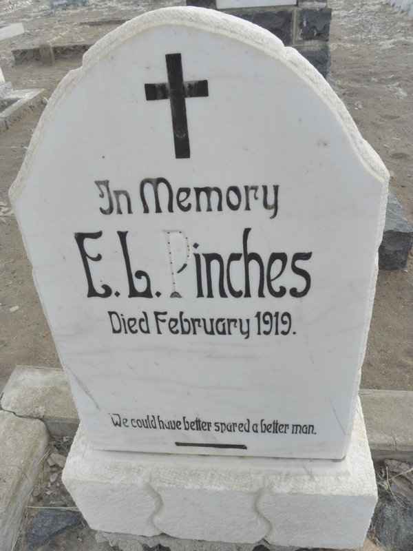 PINCHES E.L. -1919
