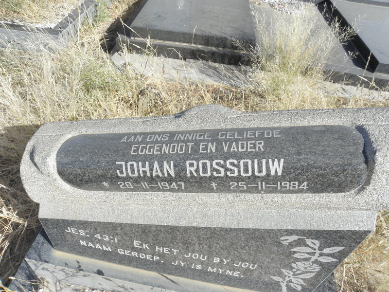 ROSSOUW Johan 1947-1984