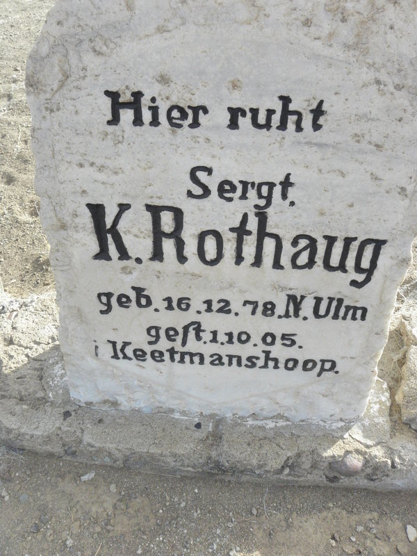 ROTHAUG K. 1878-1905