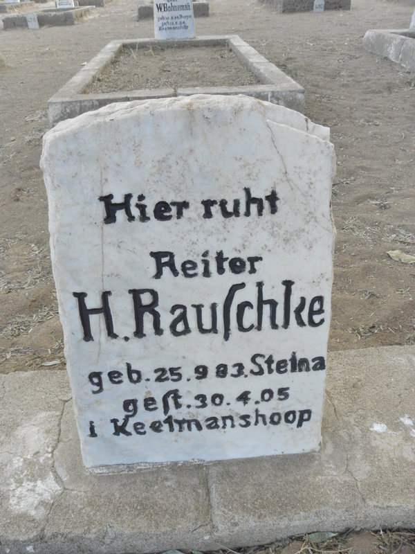 RAUSCHKE H. 1883-1905