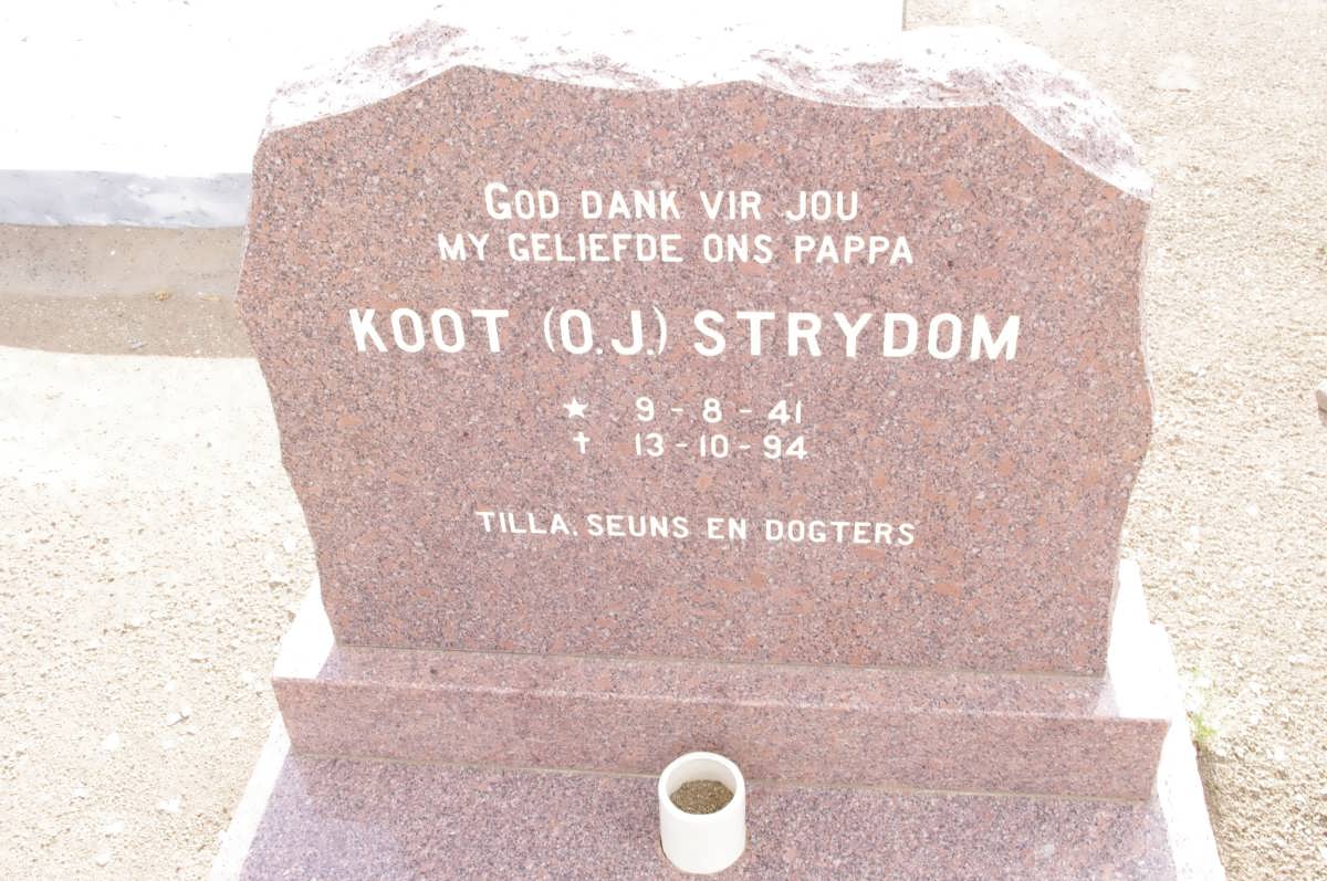 STRYDOM O.J. 1941-1994