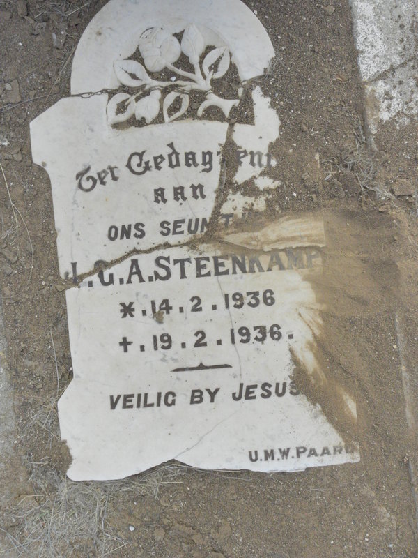 STEENKAMP J.G.A. 1936-1936