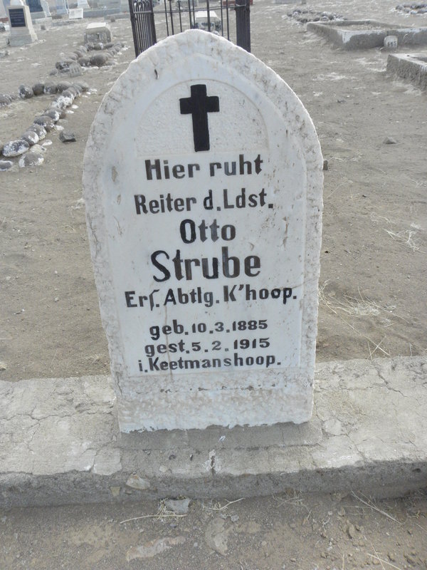 STRUBE Otto 1885-1915