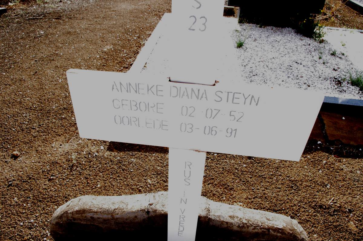 STEYN Anneke Diana 1952-1991