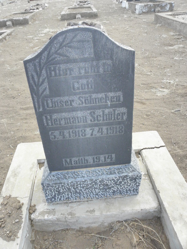 SCHULER Hermann 1918-1918