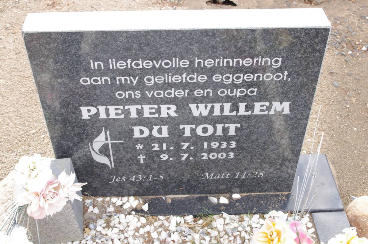 TOIT Pieter Willem, du 1933-2003