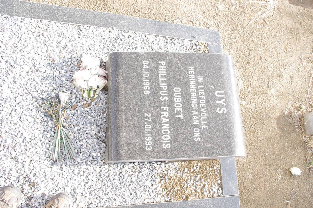 UYS Phillipus Francois 1968-1993