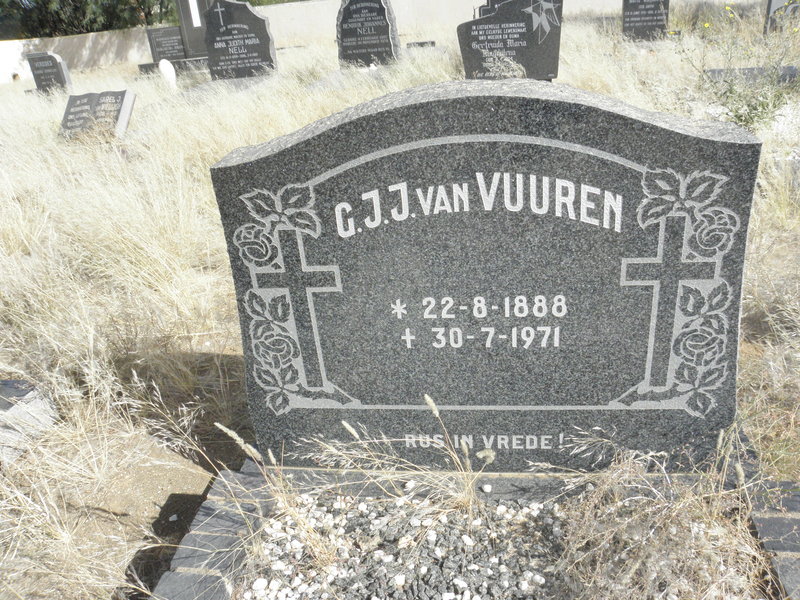 VUUREN G.J.J., van 1888-1971