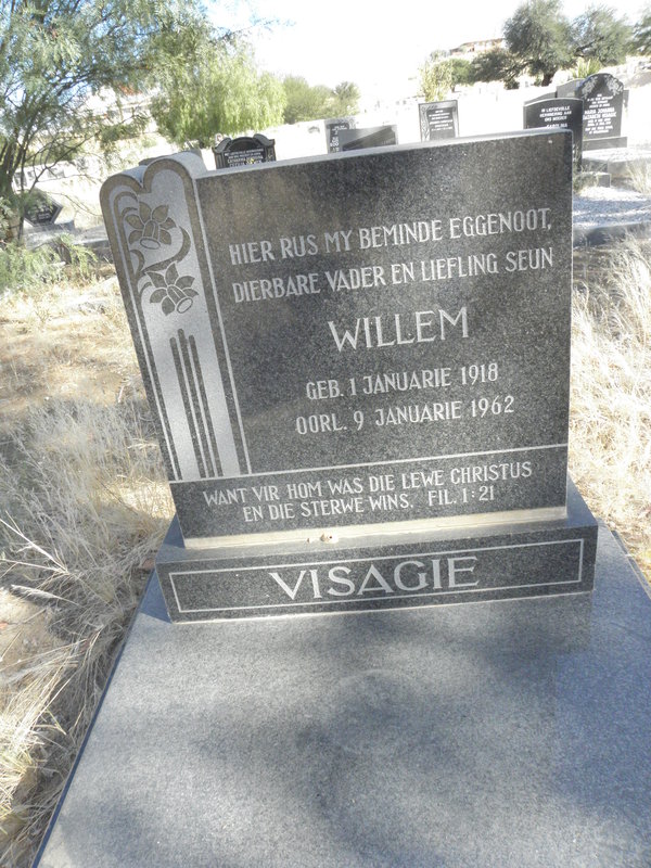 VISAGIE Willem 1918-1962