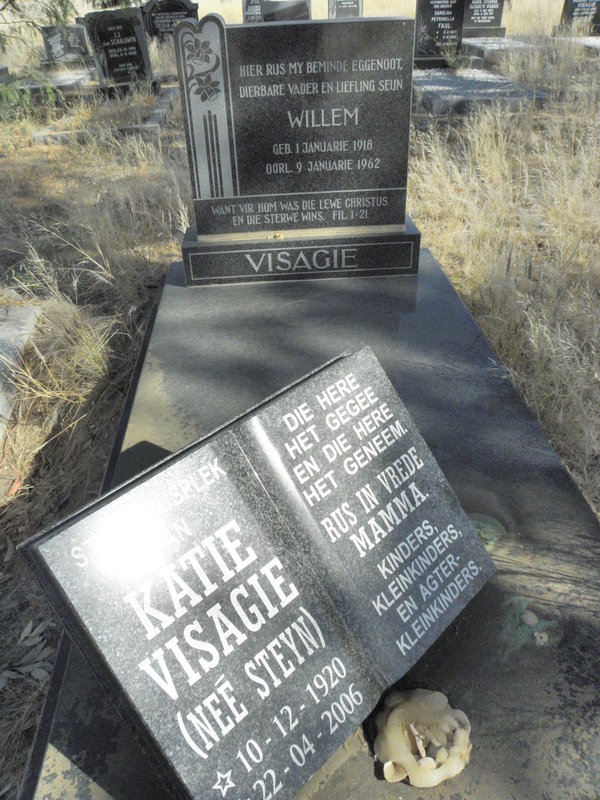 VISAGIE Willem 1918-1962 &amp; Katie STEYN 1920-2006