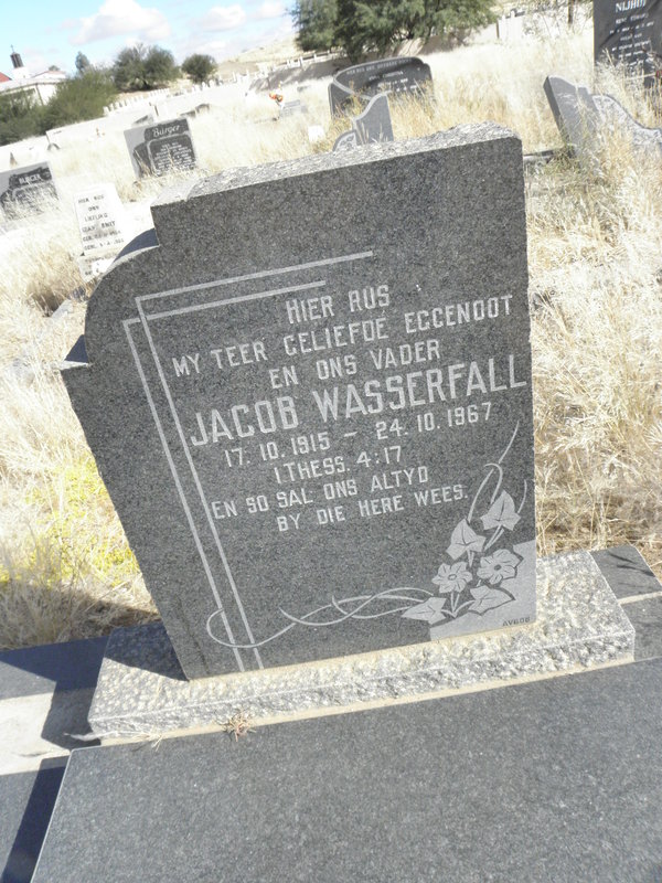 WASSERFALL Jacob 1915-1967