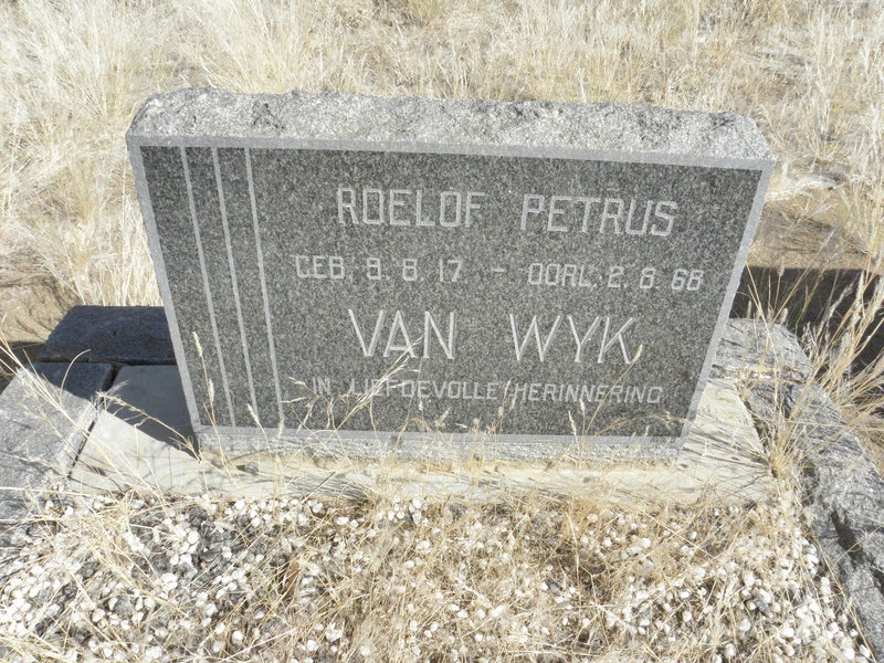 WYK Roelof Petrus, van 1917-1968