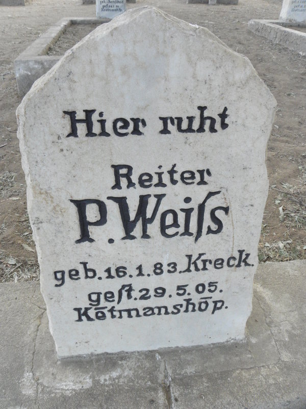 WEISS P. 1883-1905