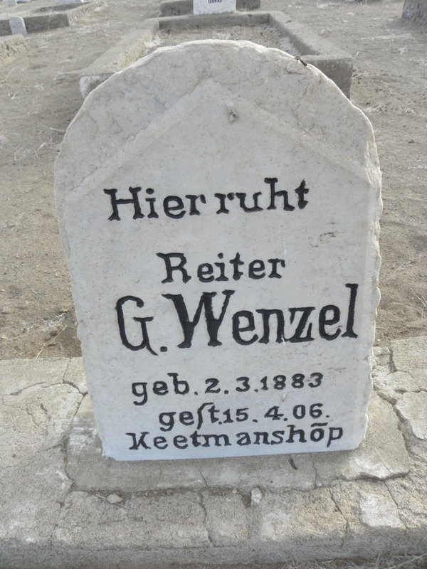 WENZEL G. 1883-1906