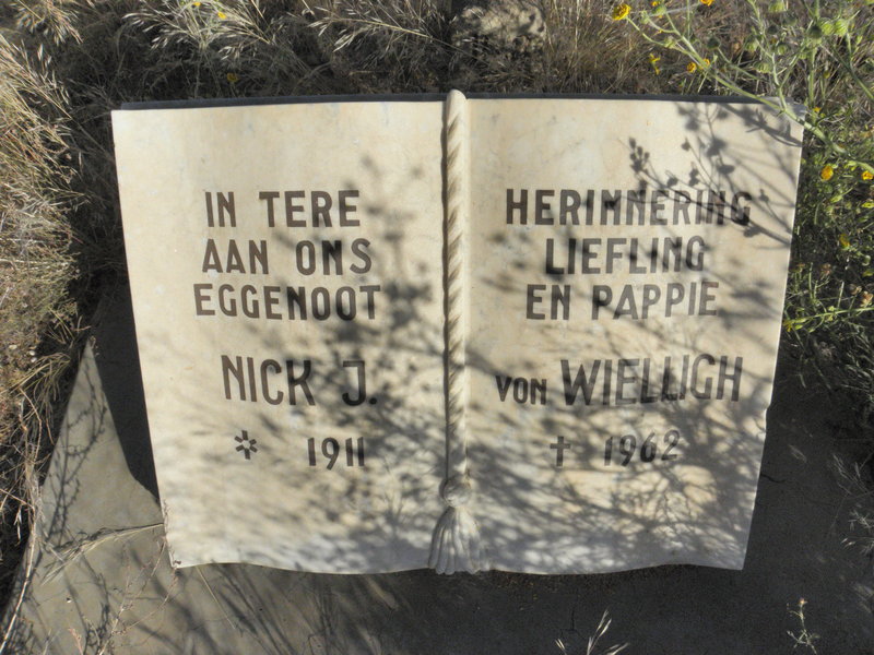 WIELLIGH Nick J., von 1911-1962