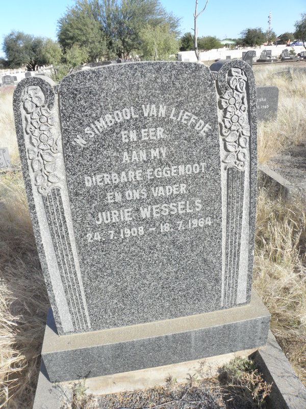 WESSELS Jurie 1908-1964