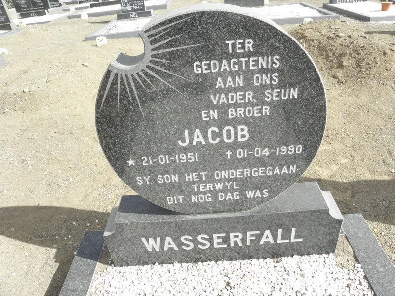 WASSERFALL Jacobus 1951-1990
