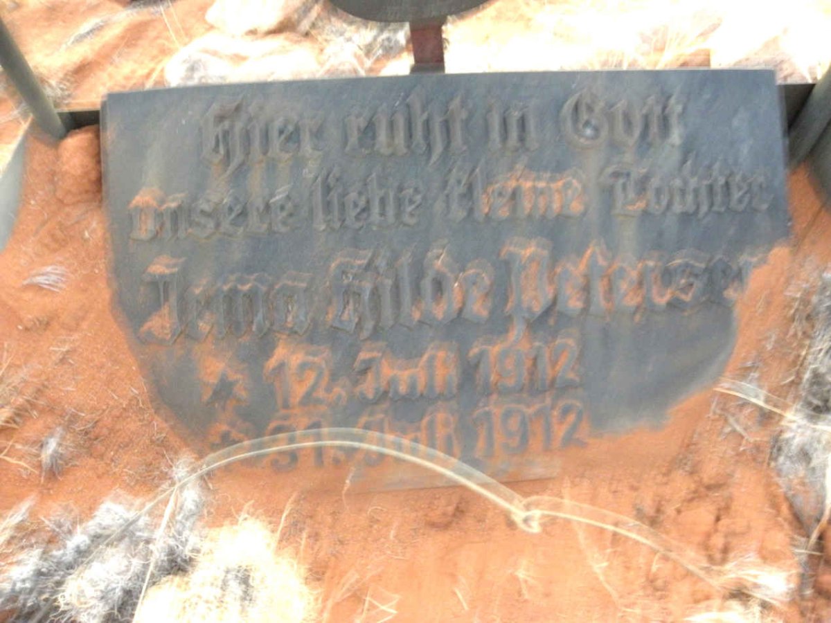 PETERSEN Jema Hilde 1912-1912