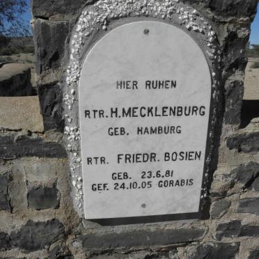 MECKLENBURG H. :: BOSIEN Friedr. 1881-1905