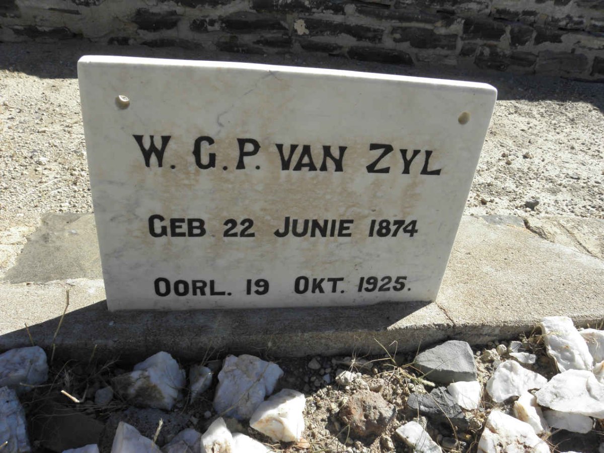 ZYL W.G.P., van 1874-1925