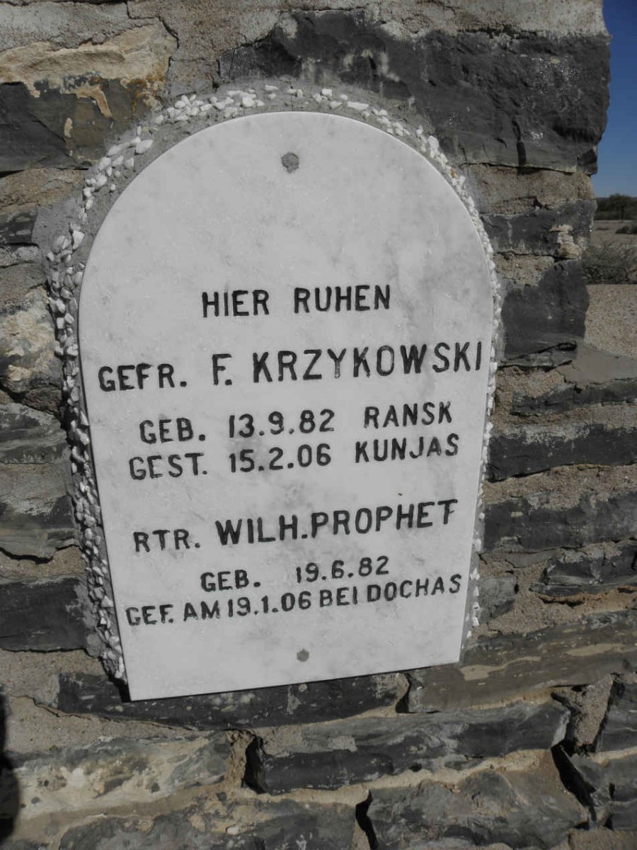 KRZYKOWSKI F. 1882-1906 :: PROPHET Wilh. 1882-1906