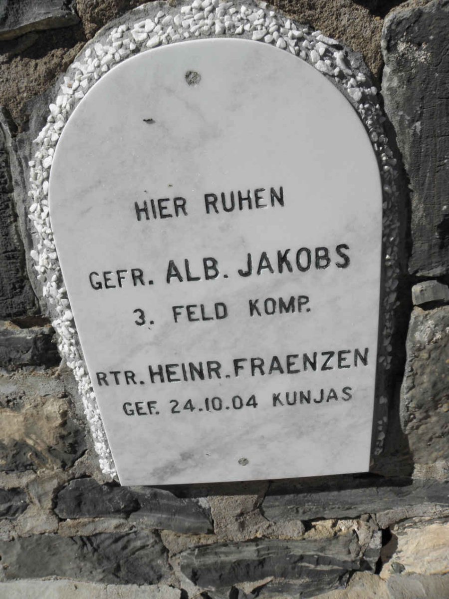 JAKOBS Alb. :: FRAENZEN Heinr. -1904
