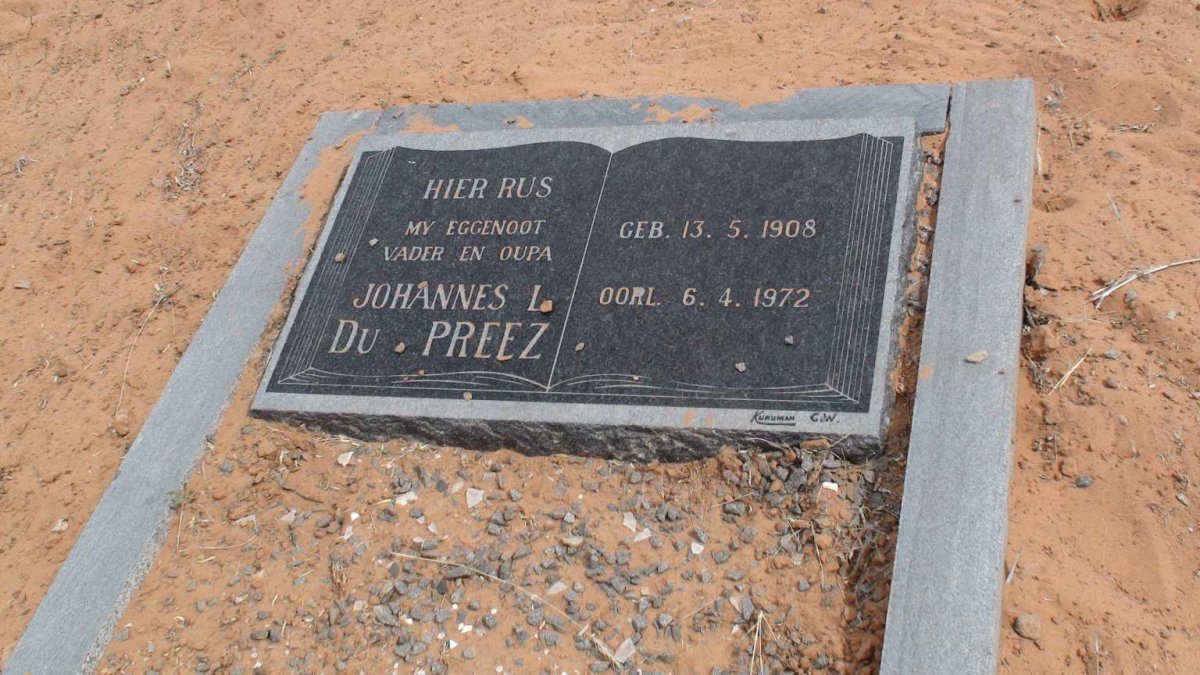PREEZ Johannes L., du 1908-1972
