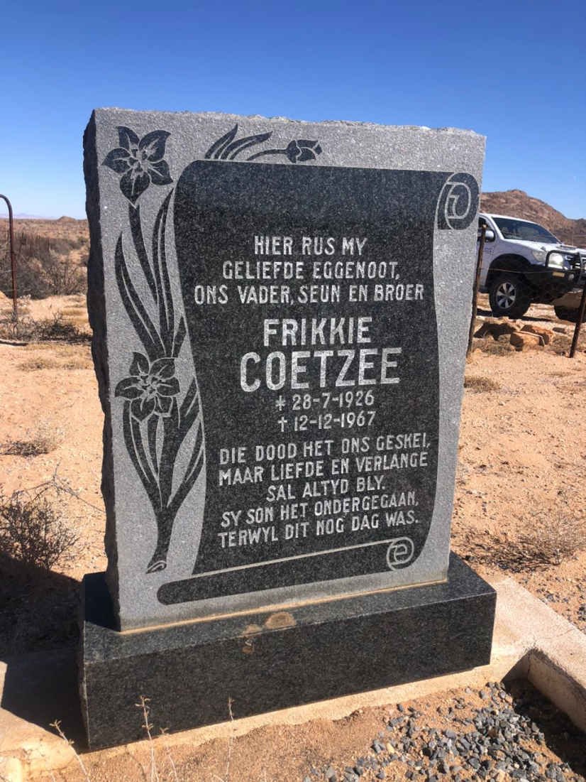 COETZEE Frikkie 1926-1967