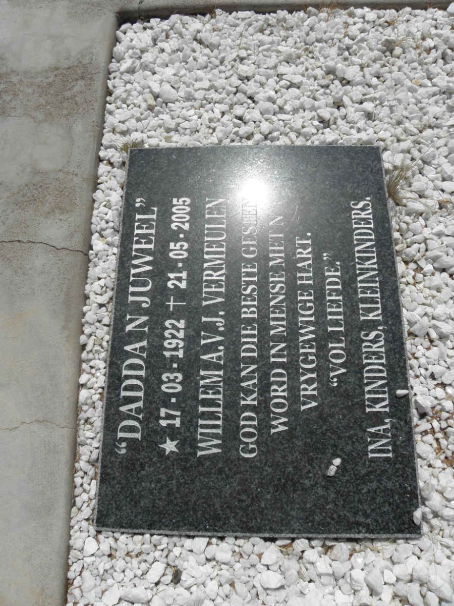 VERMEULEN Willem A.V.J. 1922-2005