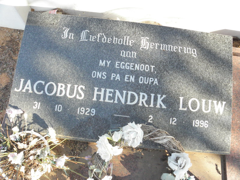 STRAUSS Jacobus Hendrik Louw 1929-1996