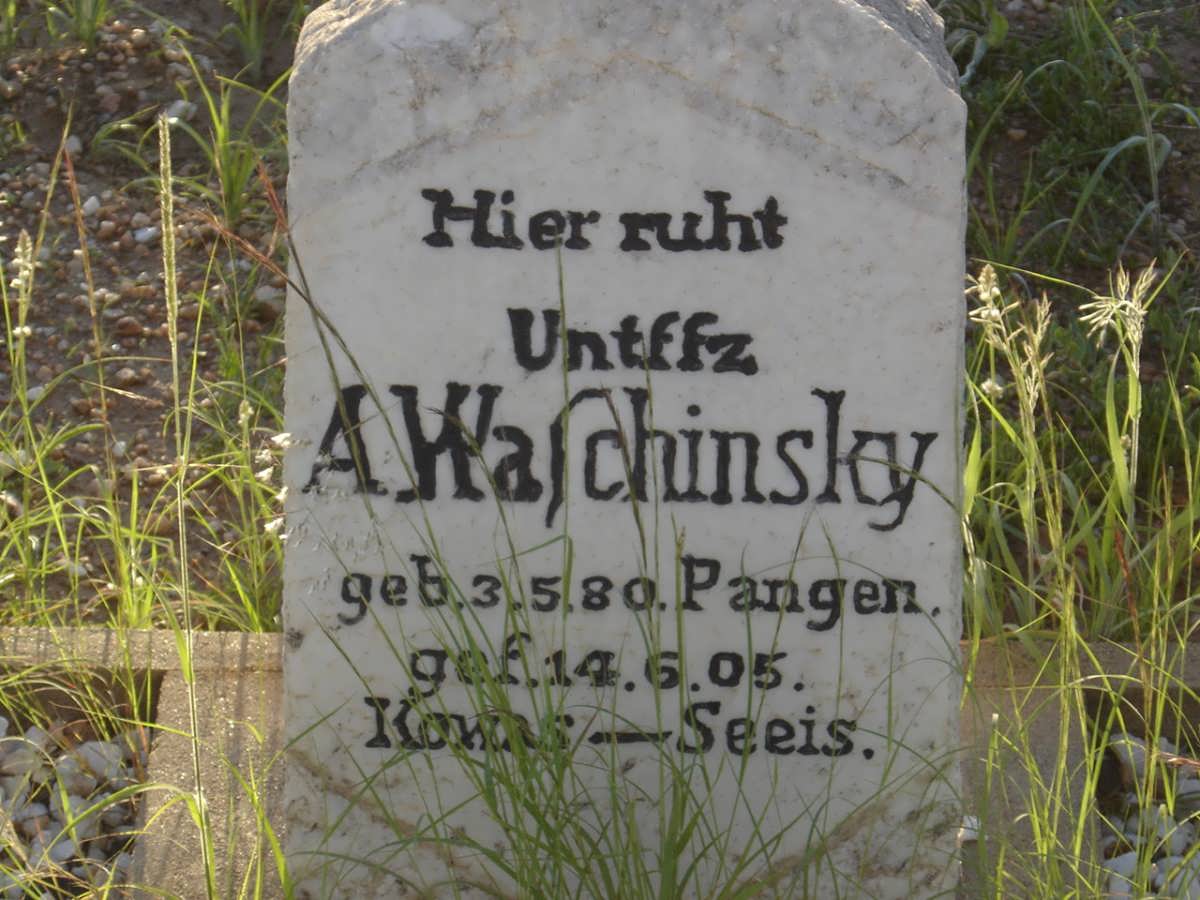 WASCHINSKY A. 1880-1905