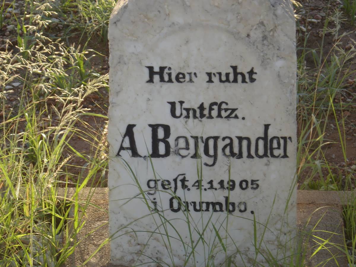 BERGANDER A.  -1905