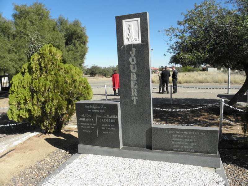 JOUBERT Daniel Jacobus 1891-1969 &amp; Alida Johanna BASSON 1892-1969