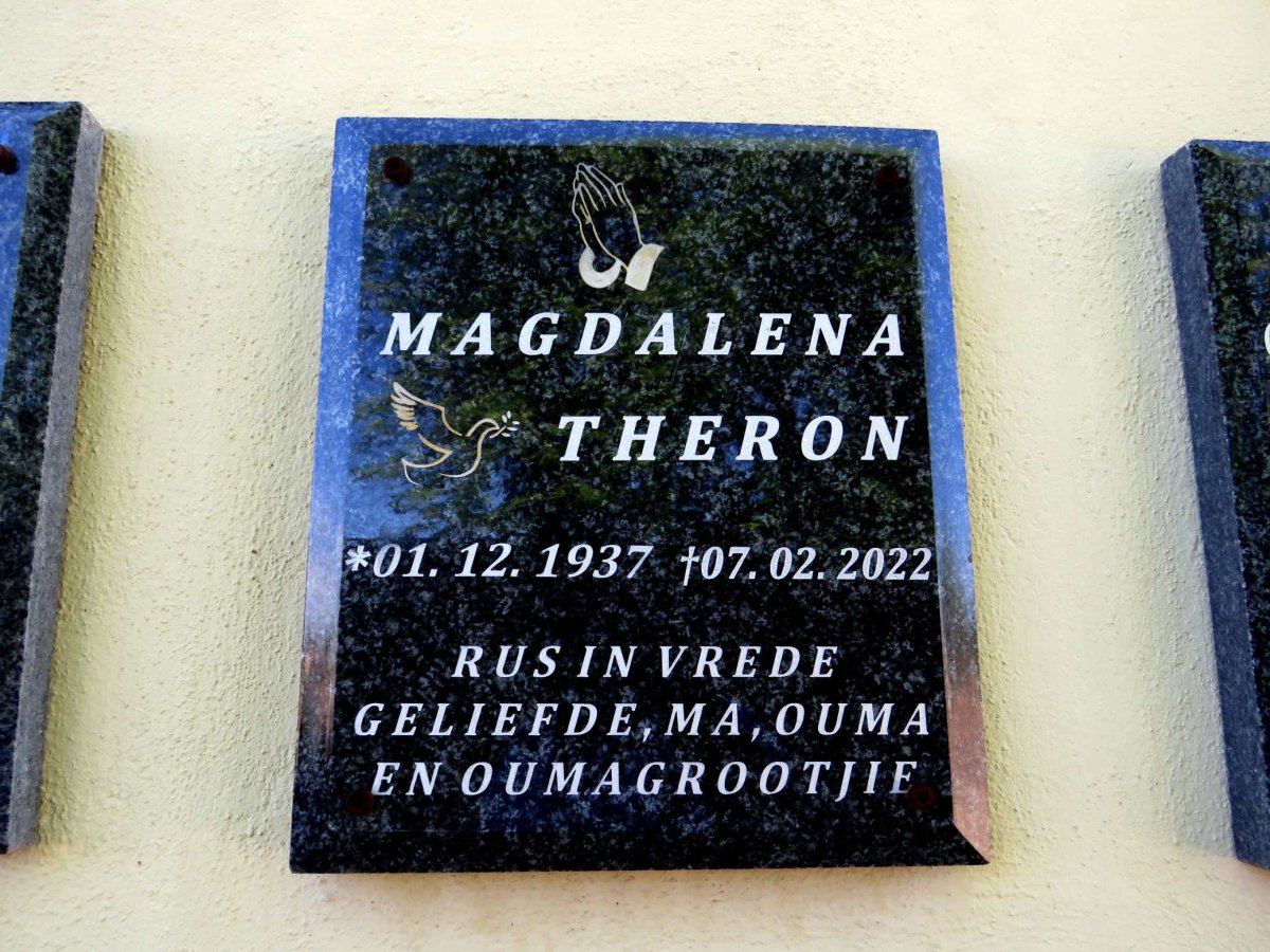 THERON Magdalena 1937-2022