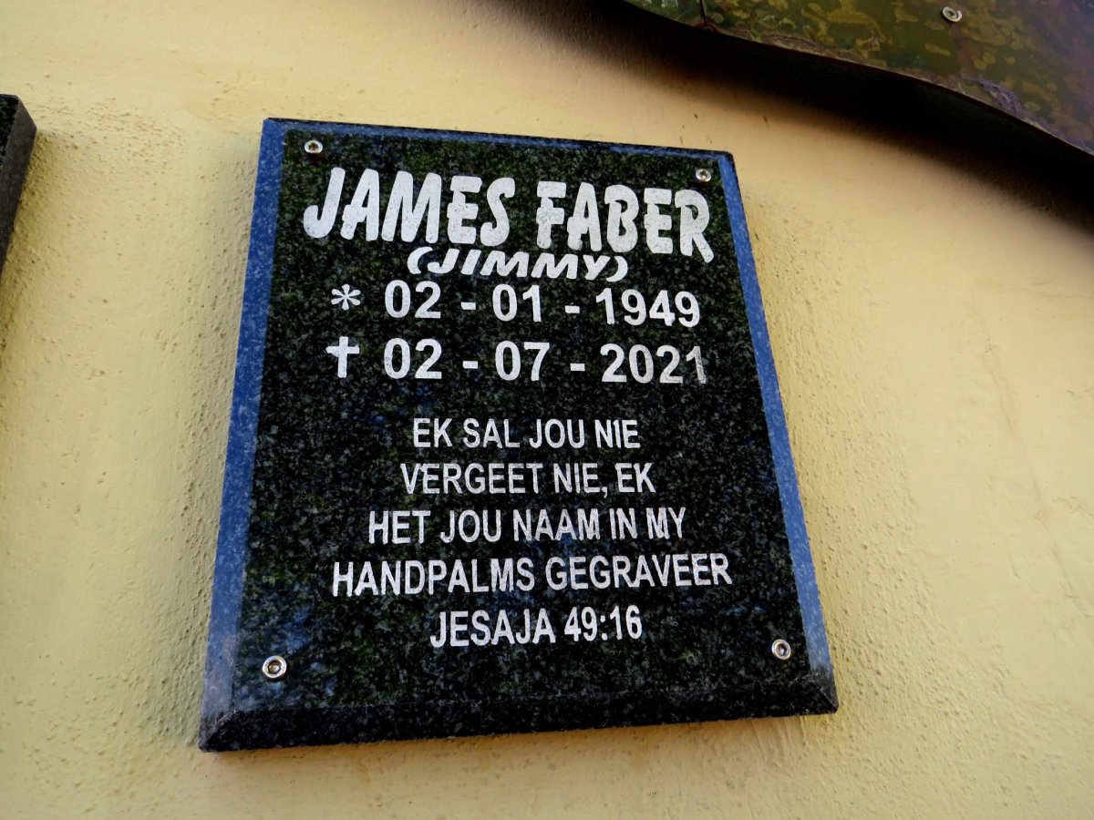 FABER Jimmy 1949-2021