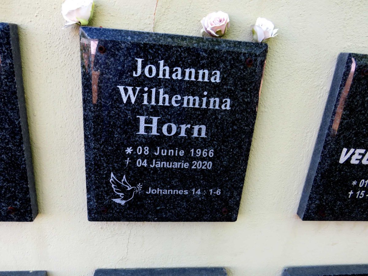 HORN Johanna Wilhemina 1966-2020