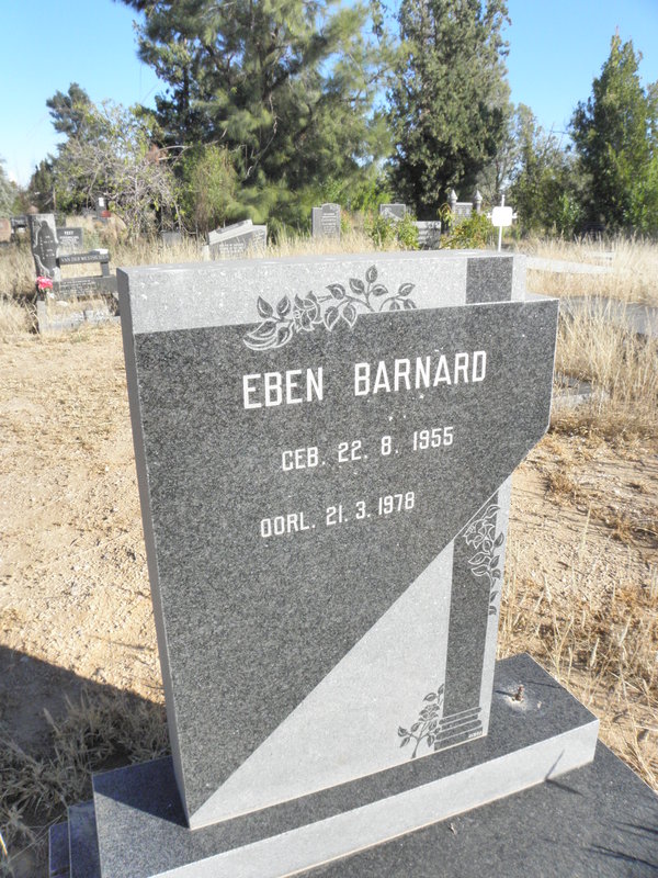 BARNARD Eben 1955-1978